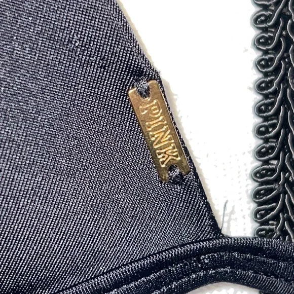 **SOLD ON EBAY PINK by Victoria’s Secret triangle string bikini top - Picture 6 of 8